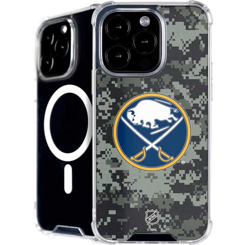 NHL Buffalo Sabres Camo iPhone 16 Pro Max MagSafe Case