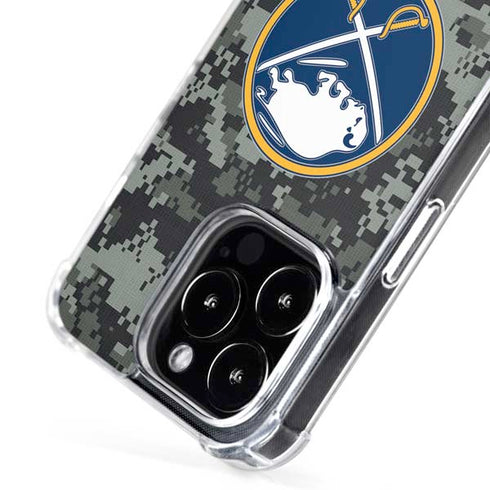 NHL Buffalo Sabres Camo iPhone 16 Pro Max MagSafe Case
