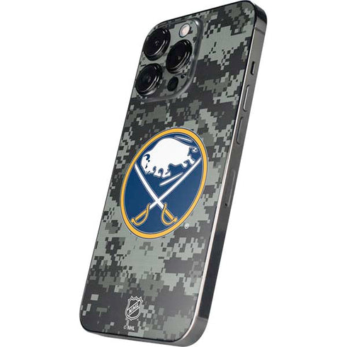 NHL Buffalo Sabres Camo iPhone 16 Pro Max Skin