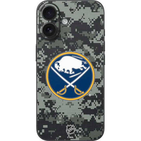 NHL Buffalo Sabres Camo iPhone 16 Skin