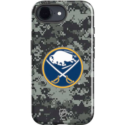 NHL Buffalo Sabres Camo iPhone 16e Impact Case