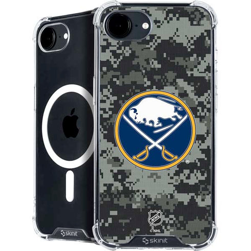 NHL Buffalo Sabres Camo iPhone 16e MagSafe Case