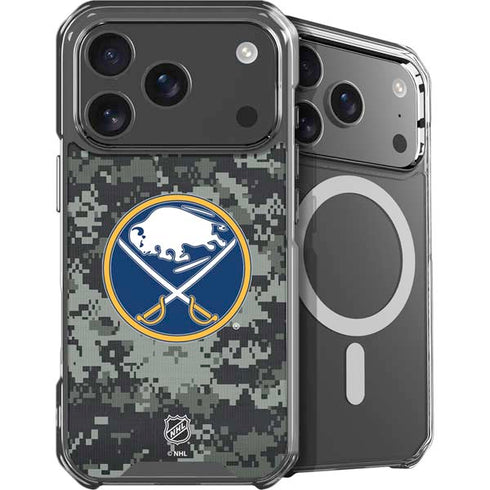 NHL Buffalo Sabres Camo iPhone 18 Pro MagSafe Case