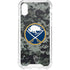 NHL Buffalo Sabres Camo iPhone XS Clear Case