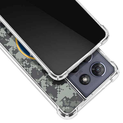 NHL Buffalo Sabres Camo Moto G 5G (2025) Clear Case