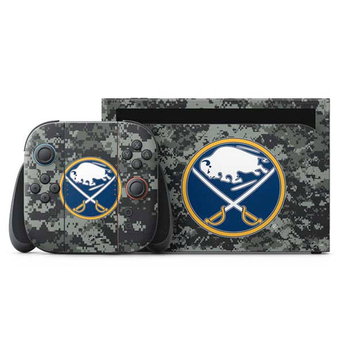 NHL Buffalo Sabres Camo Nintendo Skins