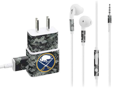 NHL Buffalo Sabres Camo Phone Charger Skin