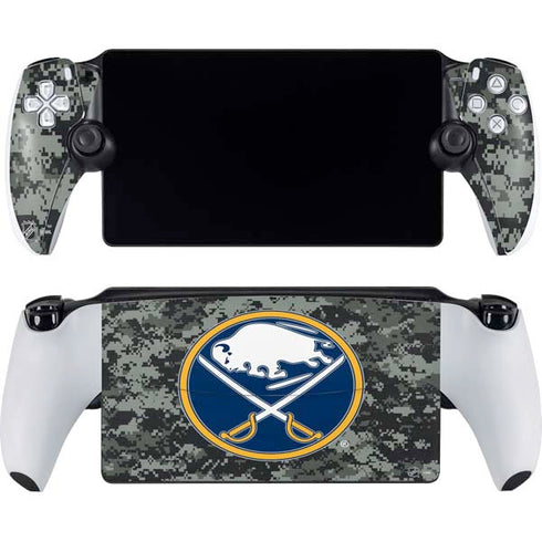 NHL Buffalo Sabres Camo PlayStation Portal Remote Player Skin