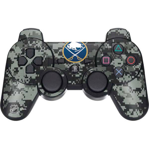 NHL Buffalo Sabres Camo PS3 Dual Shock wireless controller Skin