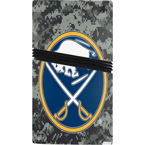 NHL Buffalo Sabres Camo PS5 Pro Bundle Skin