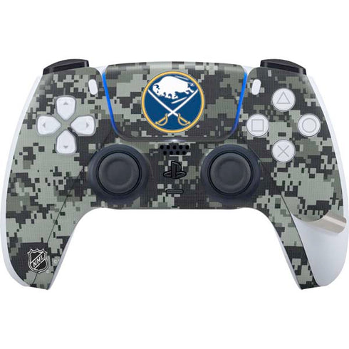 NHL Buffalo Sabres Camo PS5 Pro Bundle Skin