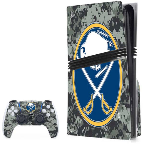 NHL Buffalo Sabres Camo PlayStation PS5 Skins