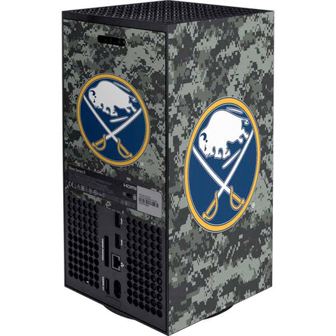 NHL Buffalo Sabres Camo Xbox Series X Bundle Skin