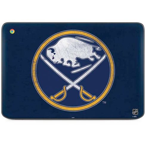 NHL Buffalo Sabres Distressed HP Chromebook Skin