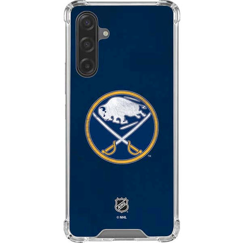 NHL Buffalo Sabres Distressed Galaxy A17 Clear Case