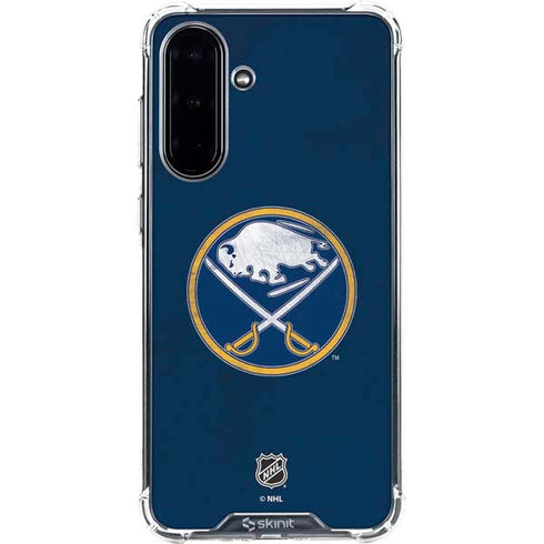 NHL Buffalo Sabres Distressed Galaxy A36 5G Clear Case