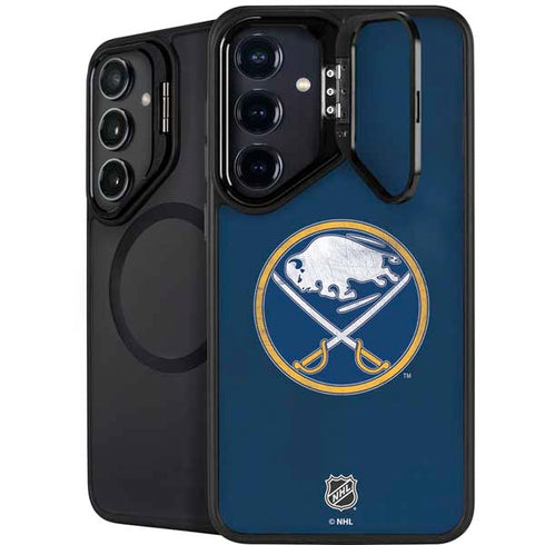 NHL Buffalo Sabres Distressed Galaxy S24 Kickstand Case