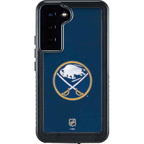 NHL Buffalo Sabres Distressed Galaxy S24 Plus Waterproof Case