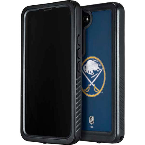 NHL Buffalo Sabres Distressed Galaxy S24 Plus Waterproof Case
