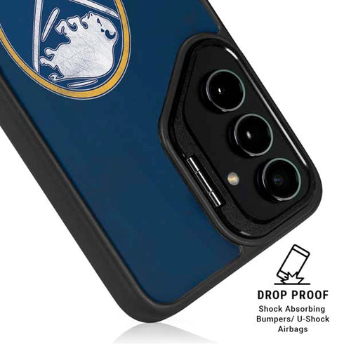 NHL Buffalo Sabres Distressed Galaxy S24 Ultra Kickstand Case