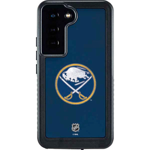 NHL Buffalo Sabres Distressed Galaxy S24 Waterproof Case