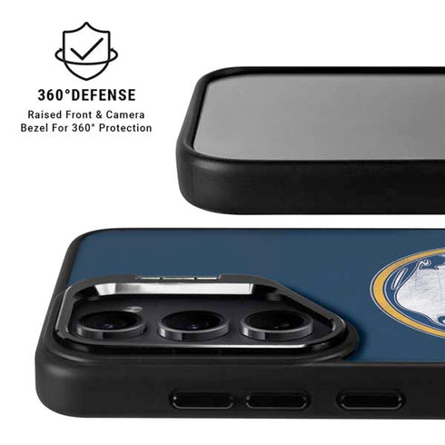 NHL Buffalo Sabres Distressed Galaxy S26 Plus Kickstand Case