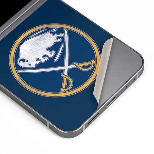 NHL Buffalo Sabres Distressed Galaxy Z Flip6 Skin