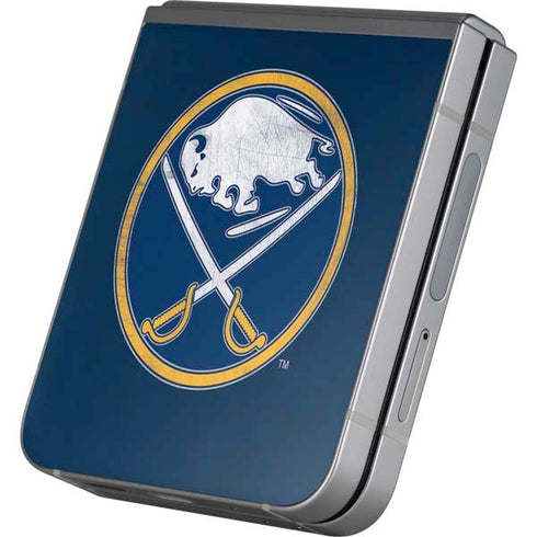 NHL Buffalo Sabres Distressed Galaxy Z Flip6 Skin