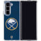 NHL Buffalo Sabres Distressed Galaxy Z Fold5 5G Clear Case