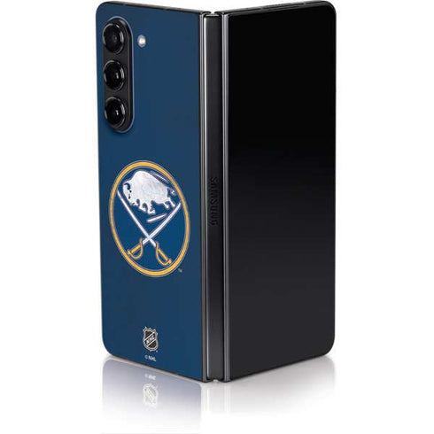 NHL Buffalo Sabres Distressed Galaxy Z Fold5 5G Skin