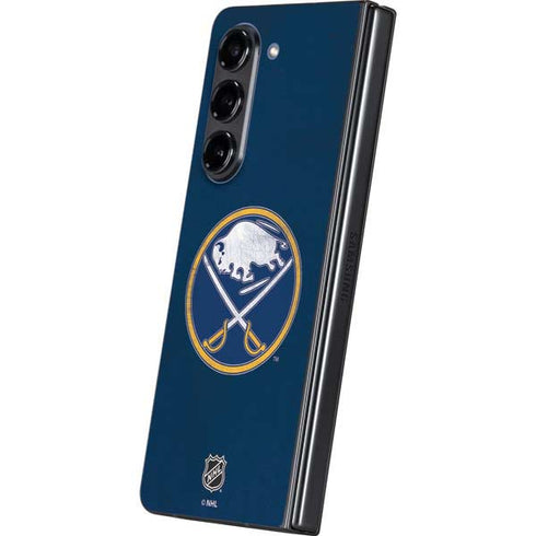 NHL Buffalo Sabres Distressed Galaxy Z Fold5 5G Skin
