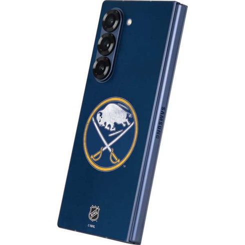 NHL Buffalo Sabres Distressed Galaxy Z Fold6 Skin
