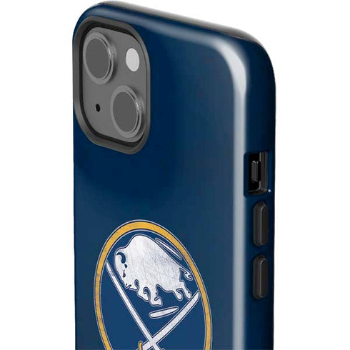 NHL Buffalo Sabres Distressed iPhone 15 Impact Case
