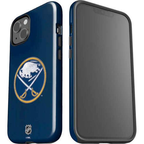 NHL Buffalo Sabres Distressed iPhone 15 Impact Case