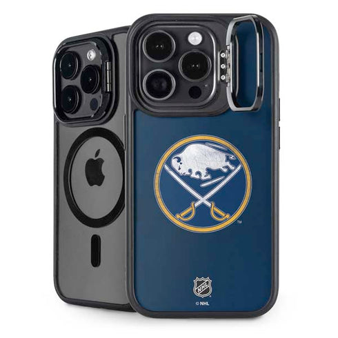 NHL Buffalo Sabres Distressed iPhone 15 Pro Kickstand Case