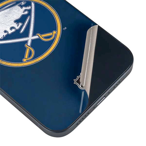 NHL Buffalo Sabres Distressed iPhone 15 Skin