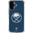 NHL Buffalo Sabres Distressed iPhone 16 Clear Case