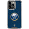 NHL Buffalo Sabres Distressed iPhone 16 Pro Clear Case