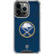 NHL Buffalo Sabres Distressed iPhone 16 Pro Max Clear Case