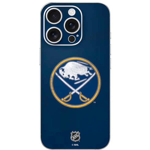 NHL Buffalo Sabres Distressed iPhone 16 Pro Skin