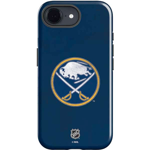 NHL Buffalo Sabres Distressed iPhone 16e Impact Case