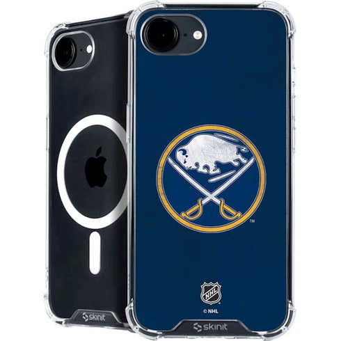 NHL Buffalo Sabres Distressed iPhone 16e MagSafe Case