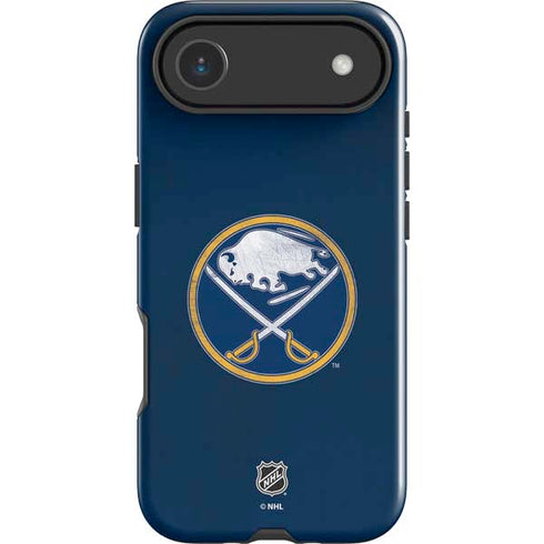 NHL Buffalo Sabres Distressed iPhone 17 Air Impact Case
