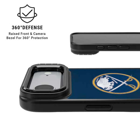 NHL Buffalo Sabres Distressed iPhone 17 Air Kickstand Case