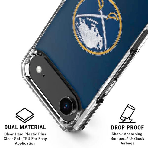 NHL Buffalo Sabres Distressed iPhone 17 Air MagSafe Case