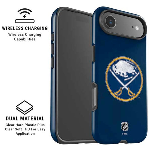 NHL Buffalo Sabres Distressed iPhone 17 Air Magsafe Impact Case
