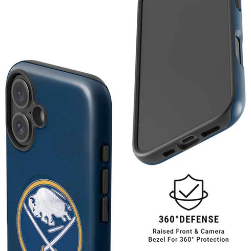 NHL Buffalo Sabres Distressed iPhone 17 Magsafe Impact Case