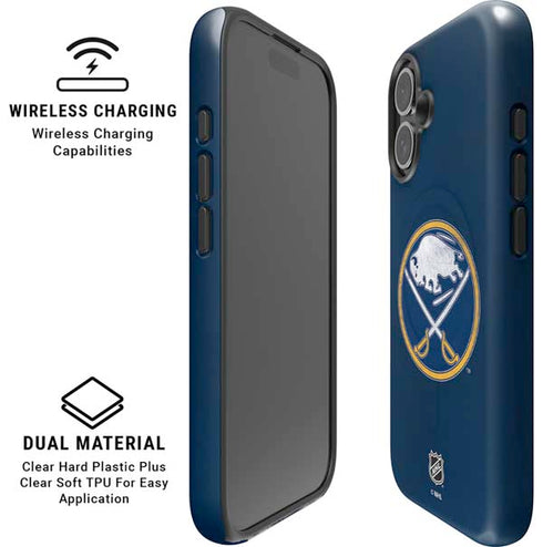 NHL Buffalo Sabres Distressed iPhone 17 Magsafe Impact Case