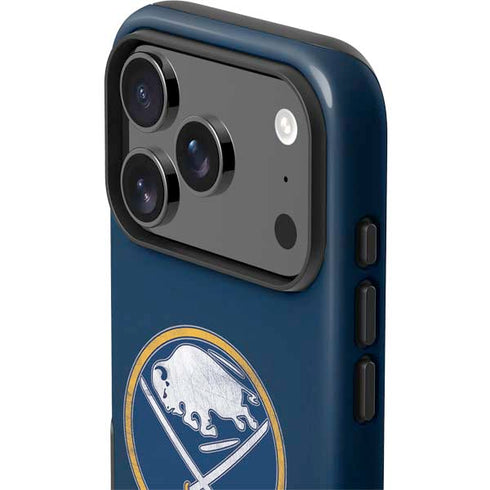 NHL Buffalo Sabres Distressed iPhone 17 Pro Impact Case