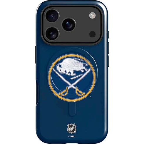 NHL Buffalo Sabres Distressed iPhone 17 Pro Magsafe Impact Case